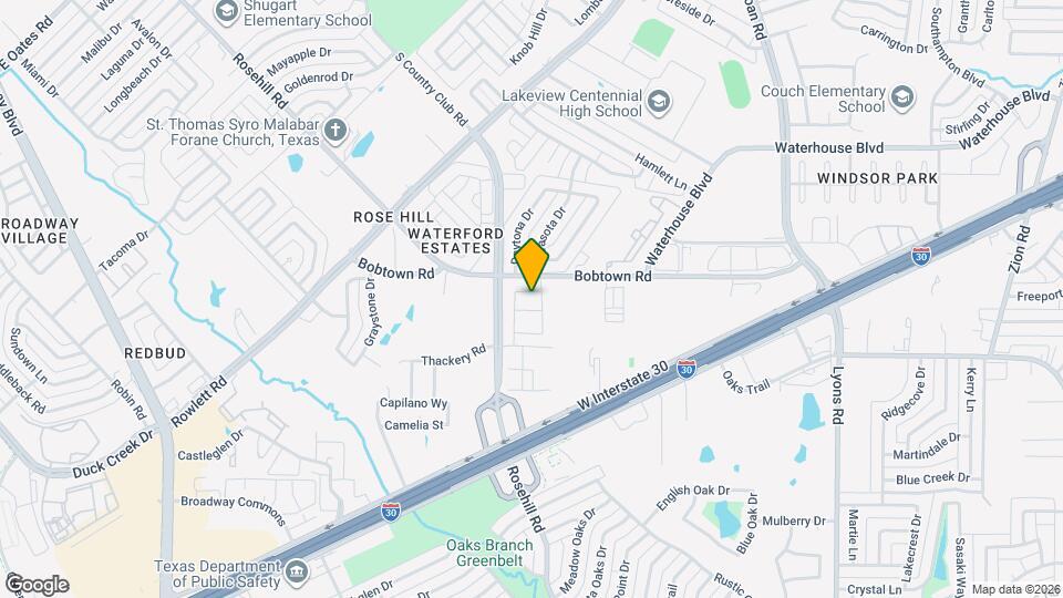 3036 Songbird Ln Mapa y Detalles de la Ubicación