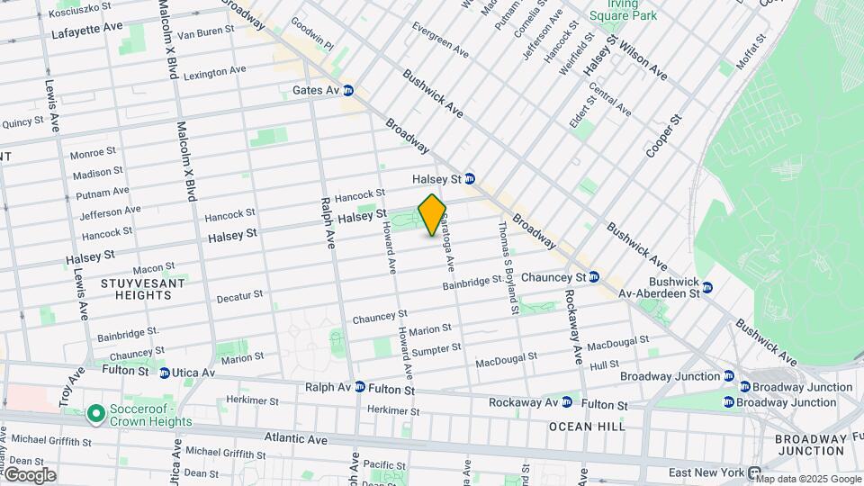 703 MacDonough St Mapa y Detalles de la Ubicación