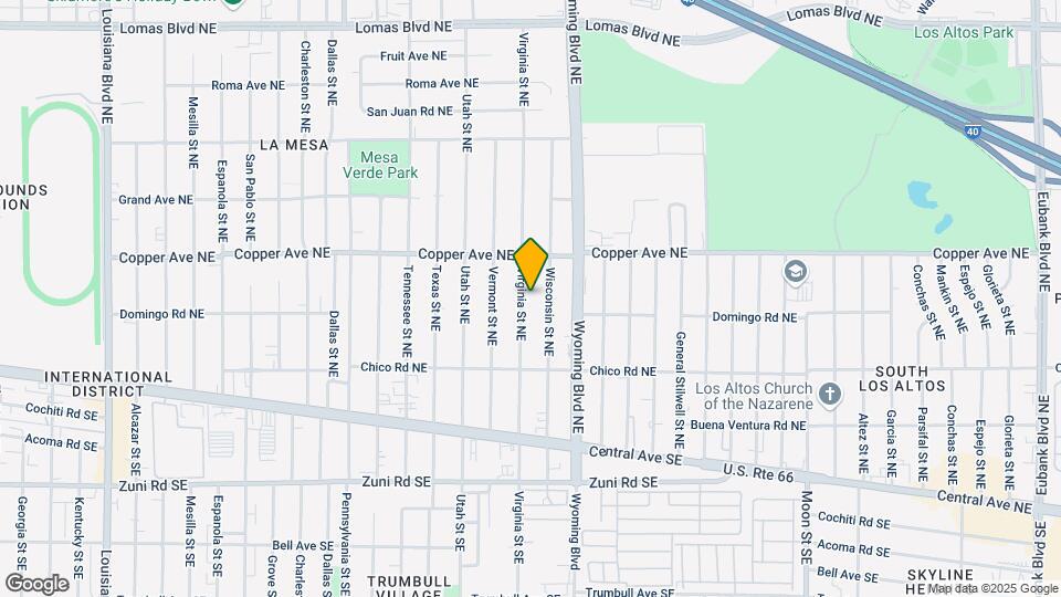 308 Virginia St Ne Mapa y Detalles de la Ubicación
