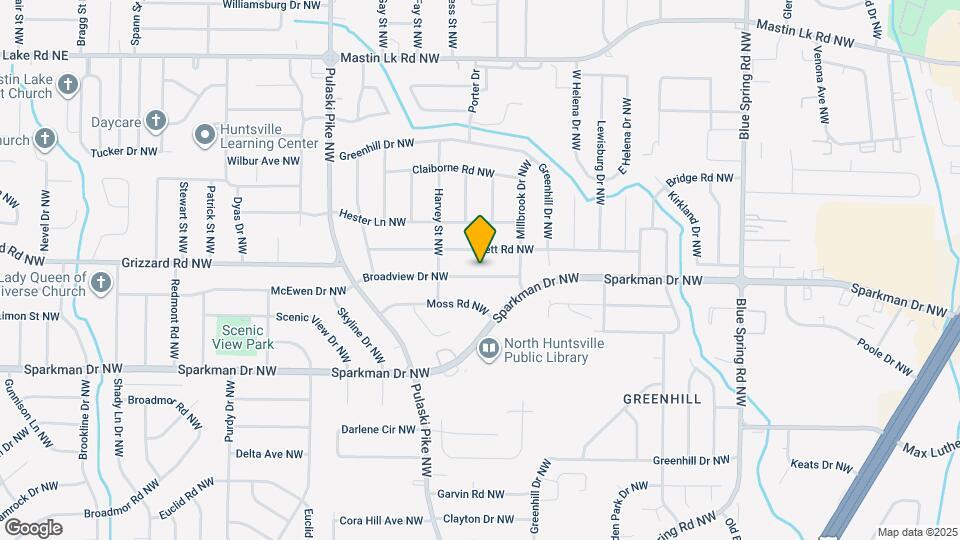 2810 Broadview Dr NW Map and Location Details