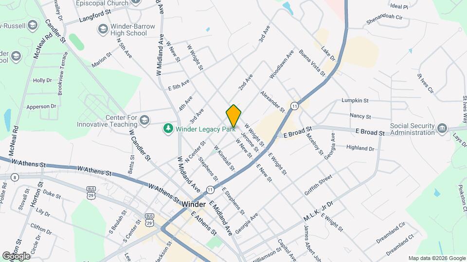 47 W New St Map and Location Details