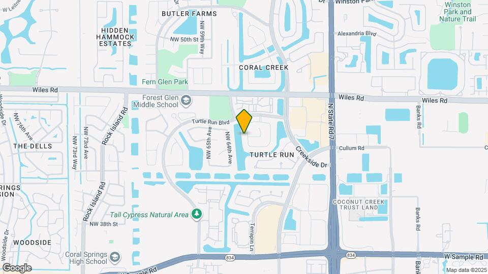 4310 NW 63rd Ave Map and Location Details