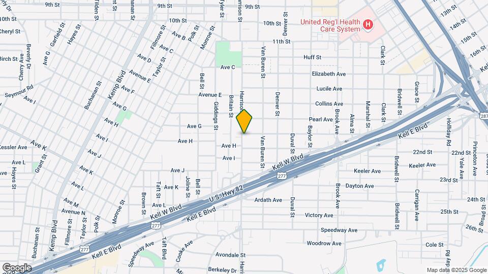 2017 McGregor Ave Map and Location Details
