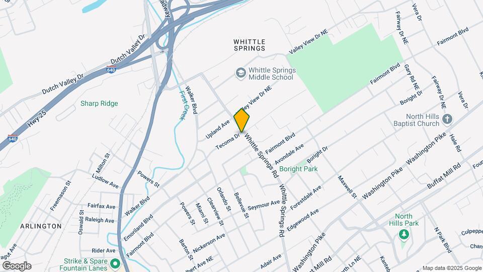 2526 Tecoma Dr Map and Location Details