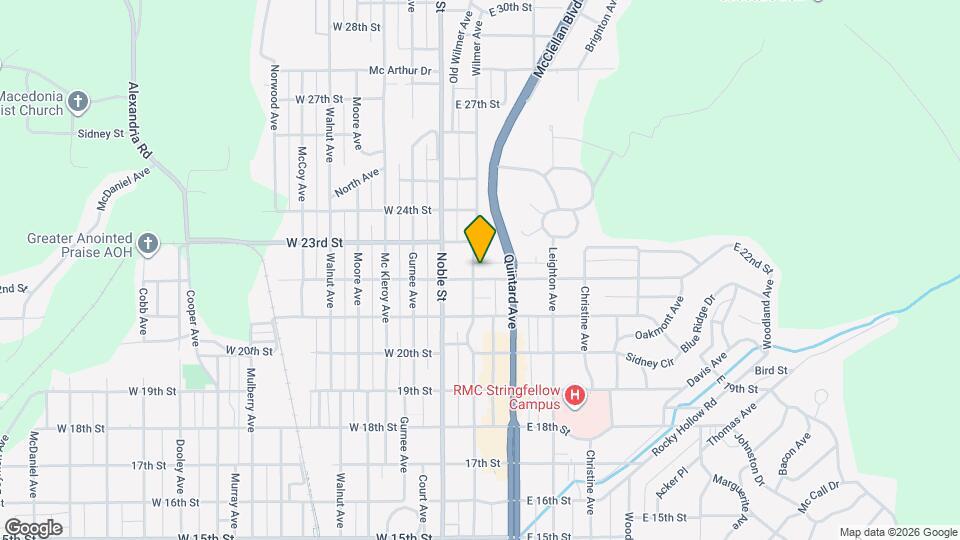 103 E 22nd St Map and Location Details