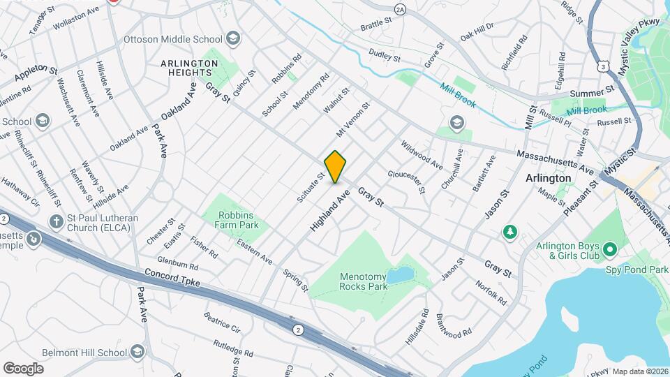 62 Newport St, Unit 2 Map and Location Details