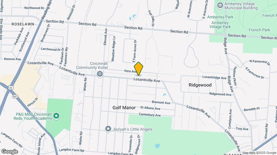 2440 Losantiville Ave, Unit 3 Map and Location Details
