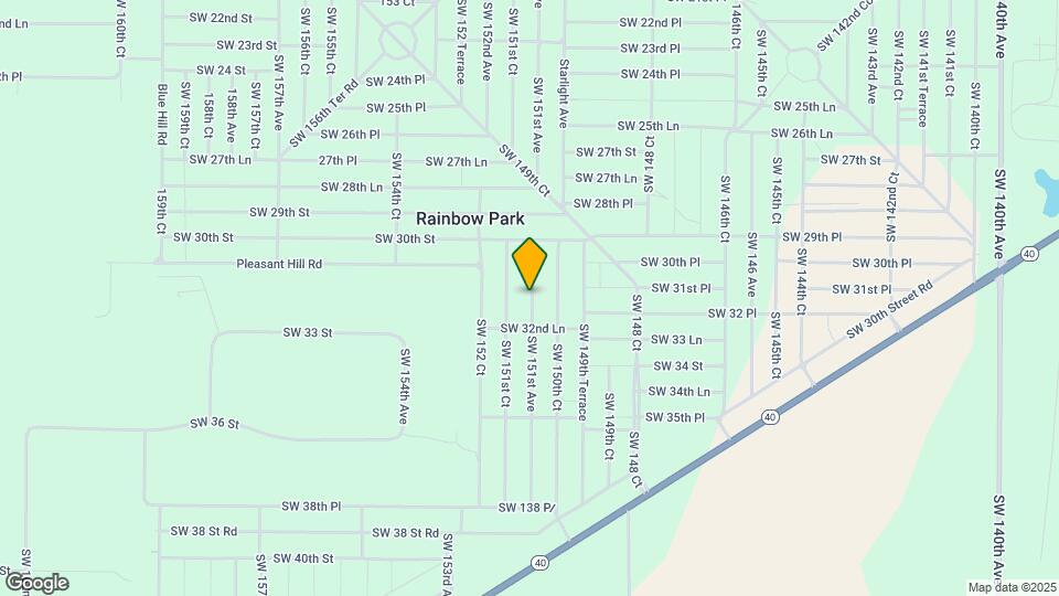 3152 SW 151st Ave Map and Location Details