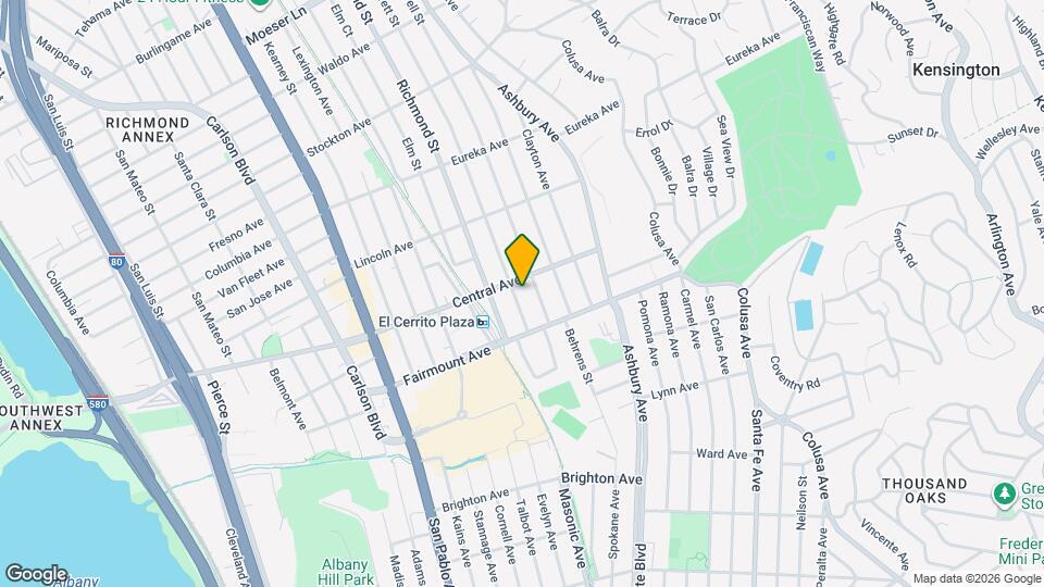 432 Everett St Map and Location Details