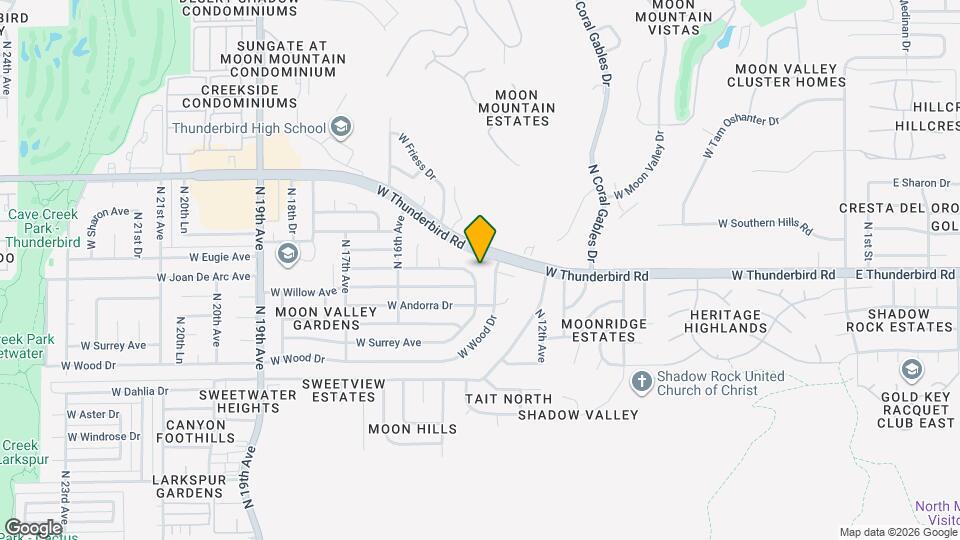 13249 N 14th Dr Map and Location Details