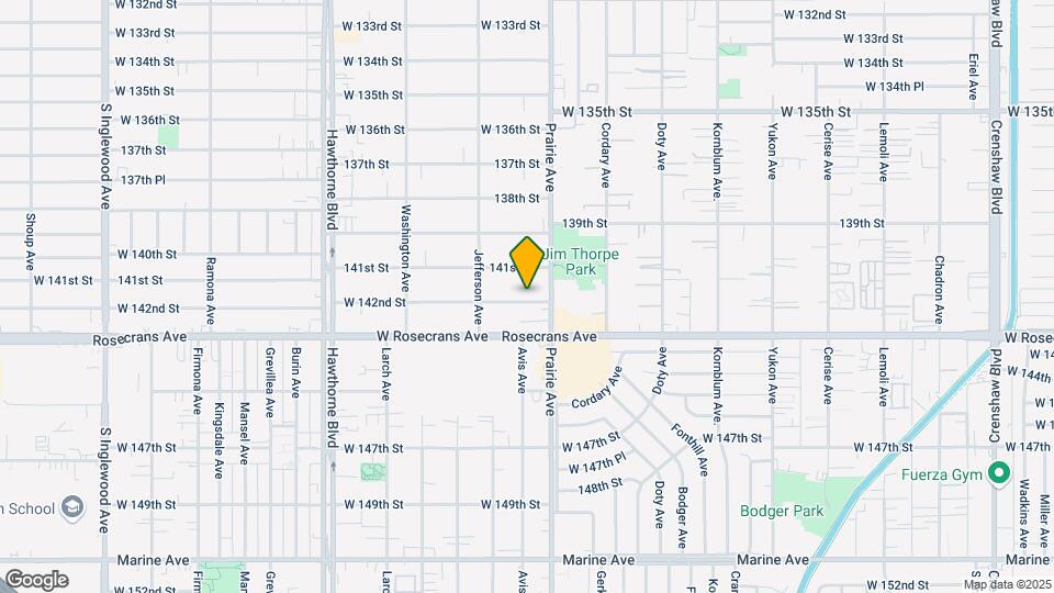 4037 W 142nd St Mapa y Detalles de la Ubicación