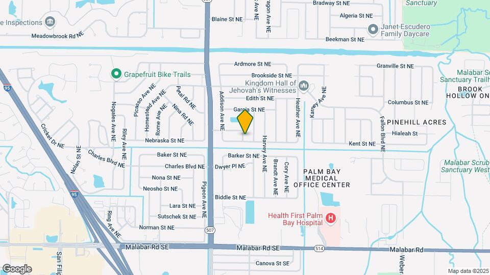 1807 Glenwood St NE Map and Location Details