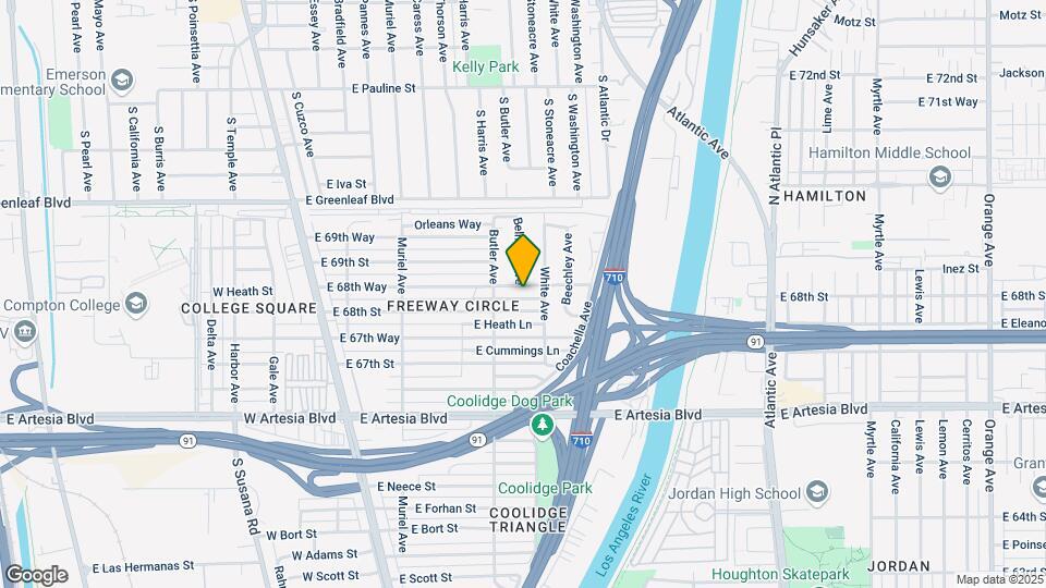 327 E Eleanor Ln Mapa y Detalles de la Ubicación