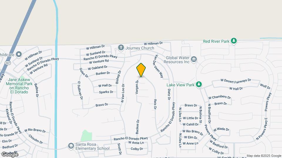 22335 Vargas Dr Map and Location Details