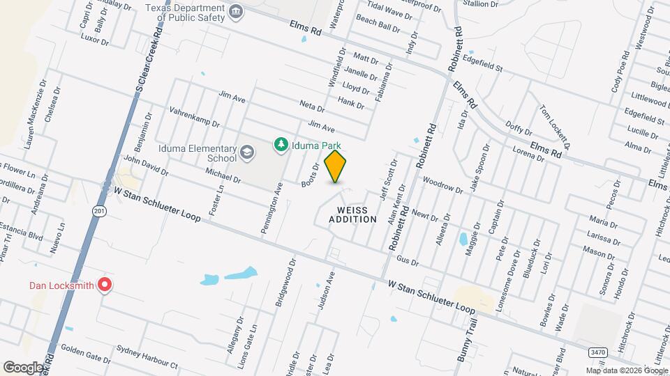 4307 Mattie Dr Map and Location Details