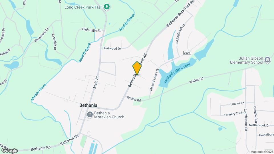 1980 Bethania-Rural Hall Rd Map and Location Details