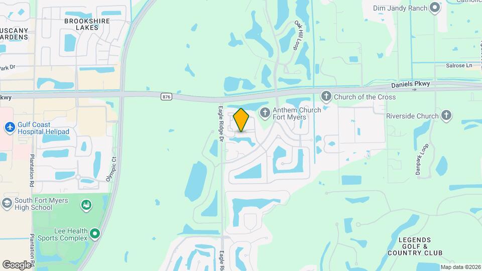 13625 Eagle Ridge Dr, Unit 318 Musa at Daniels Mapa y Detalles de la Ubicación