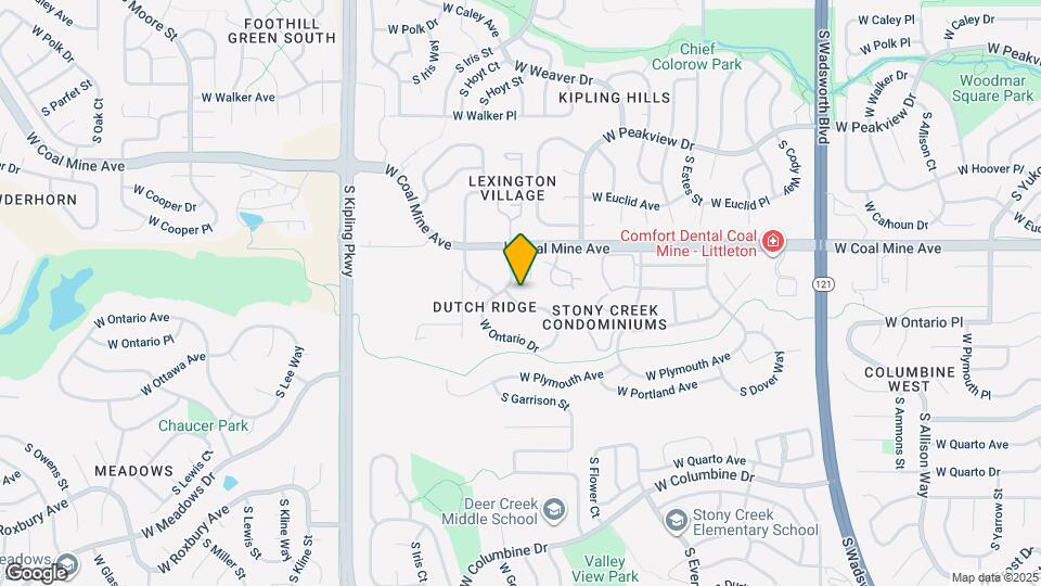 9188 W Ontario Dr Map and Location Details