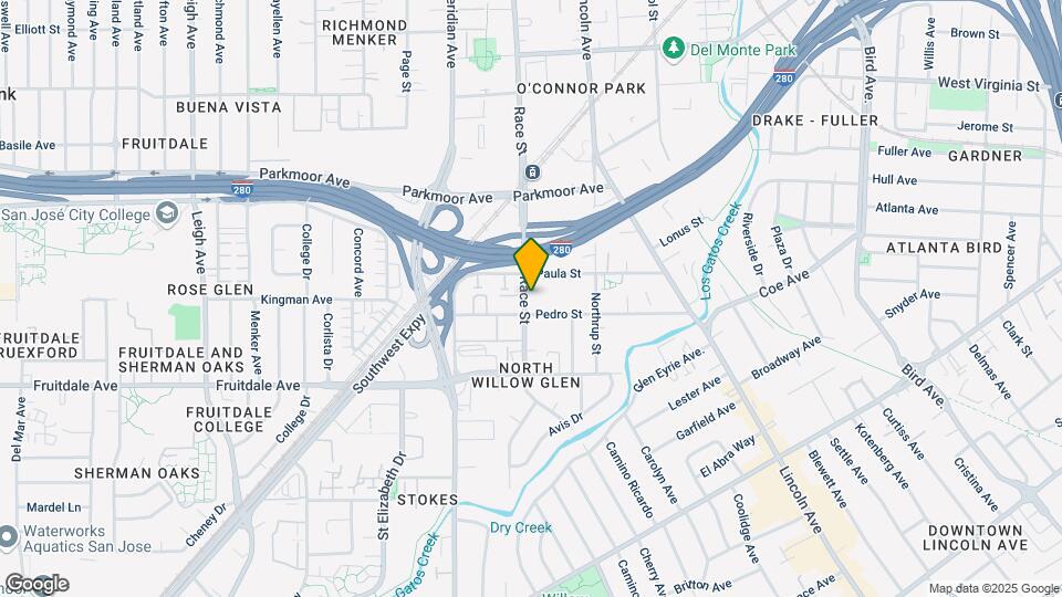 764 Race St Map and Location Details
