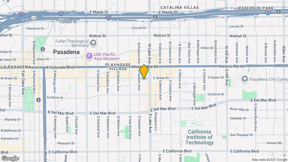 840 E Green St, Unit Prado Map and Location Details