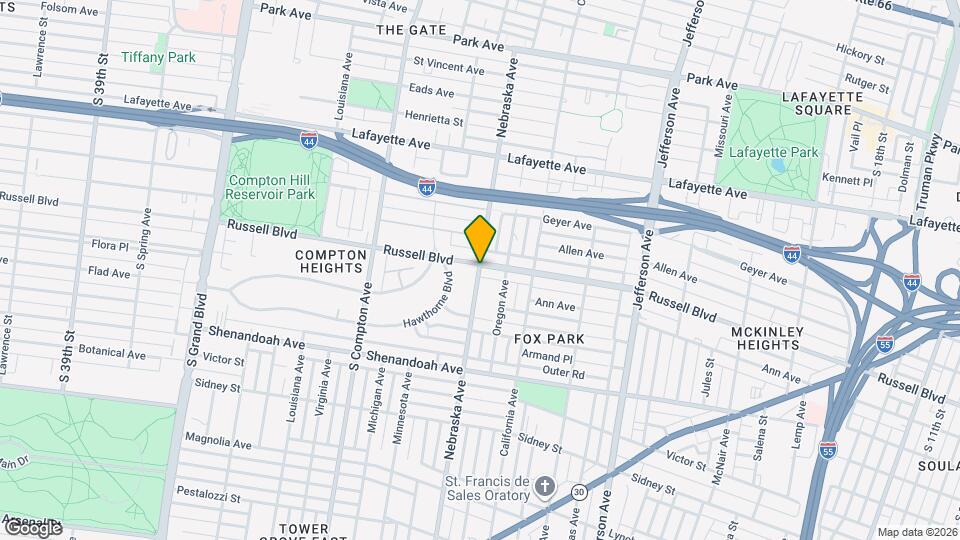 2856 Russell Blvd Map and Location Details