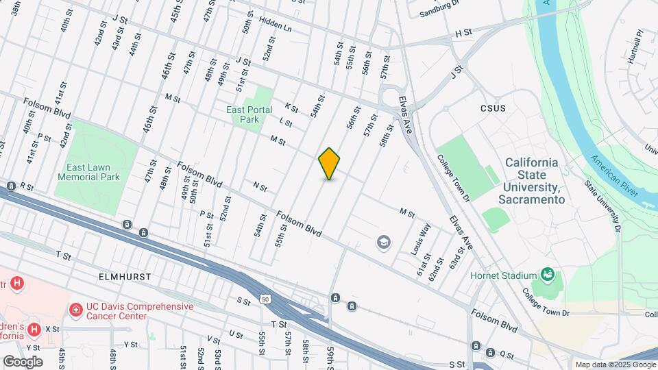 1341 56th St Map and Location Details