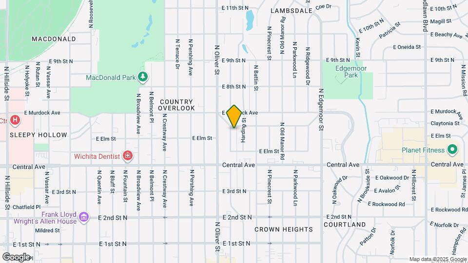 648 N Glendale St Map and Location Details