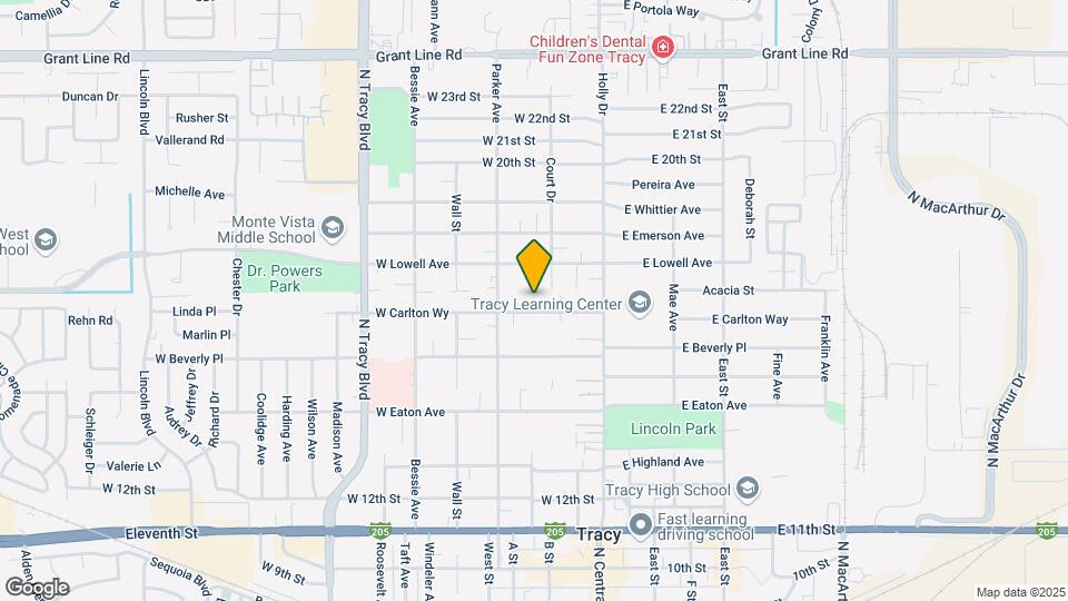 217 W Carlton Way Mapa y Detalles de la Ubicación