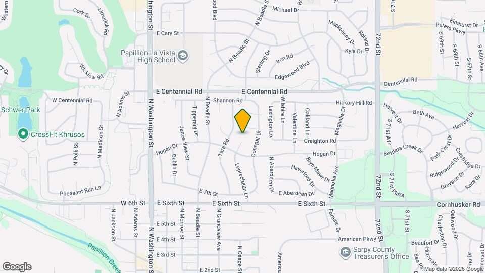 808 Leprechaun Ln Mapa y Detalles de la Ubicación
