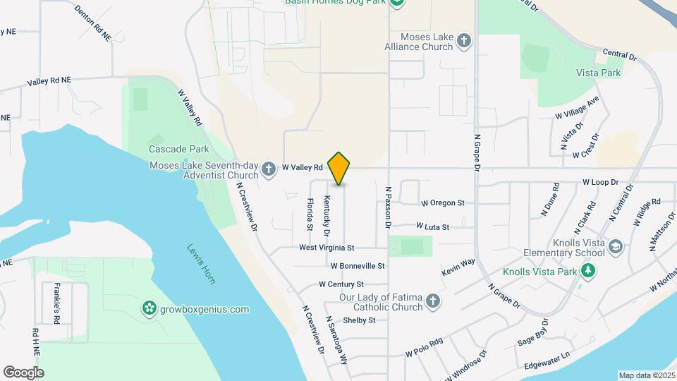 610 N Mississippi Dr Map and Location Details