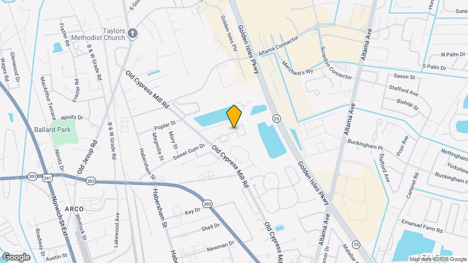 348 Moss Creek Ln Map and Location Details