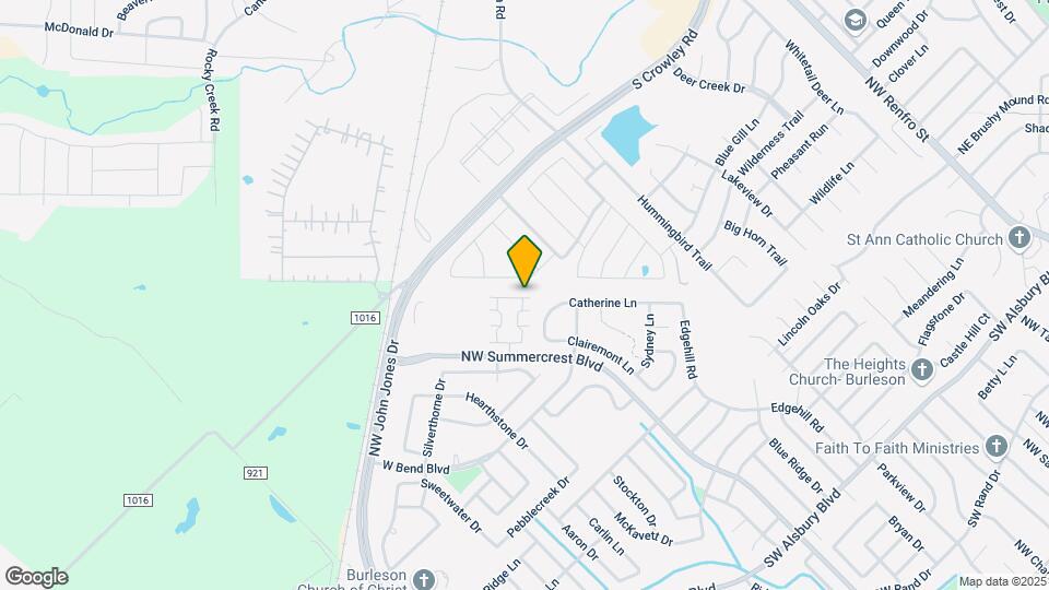 1208 Sunnyvale Ln Map and Location Details