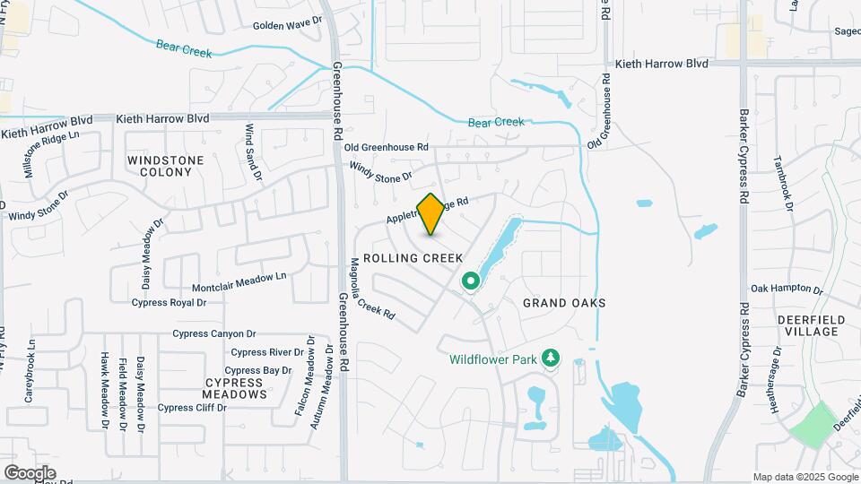 4707 Wild Bluebonnet Way Map and Location Details