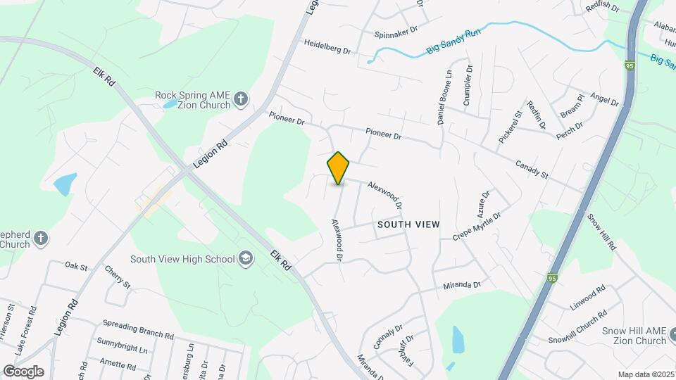 1130 Alexwood Dr Map and Location Details