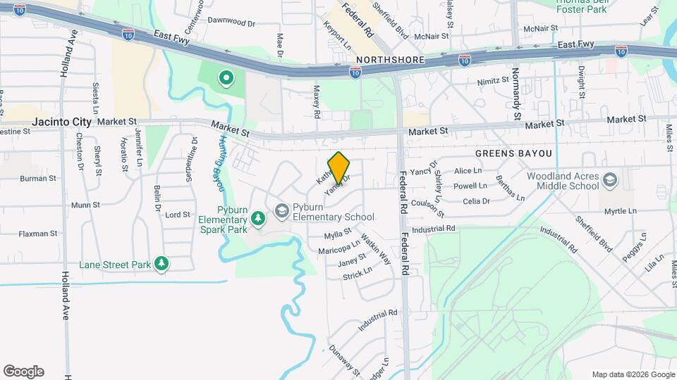 12432 Yancy Dr Map and Location Details