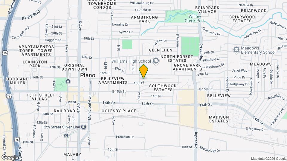 1703 15th Pl Map and Location Details