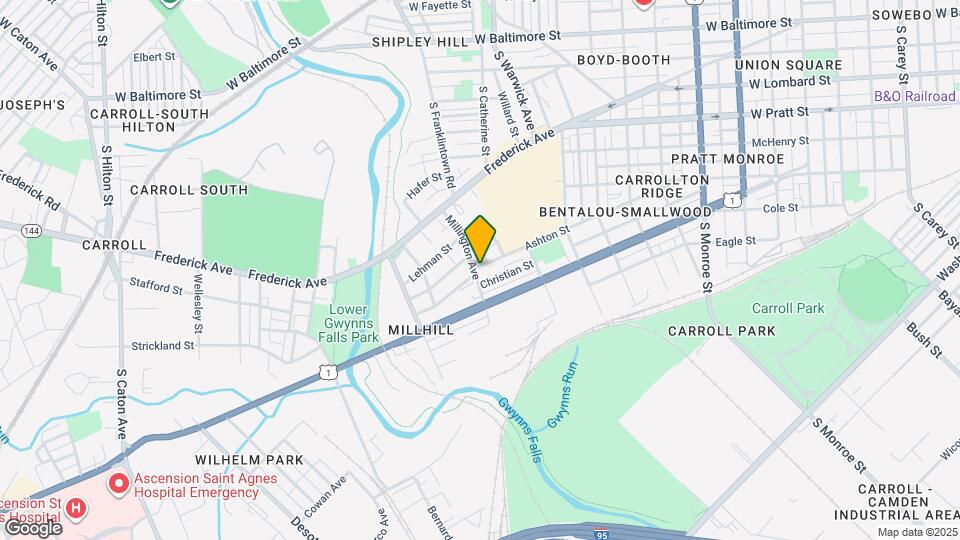 2547 Ashton St Map and Location Details