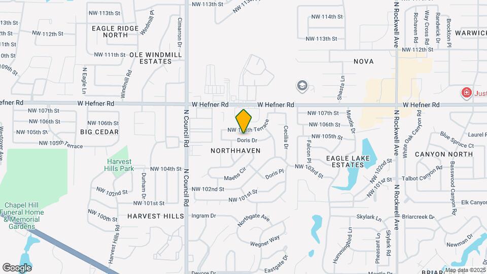 7741 Doris Dr Map and Location Details