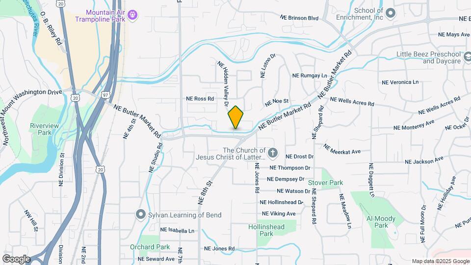 1050 NE Butler Market Rd Map and Location Details