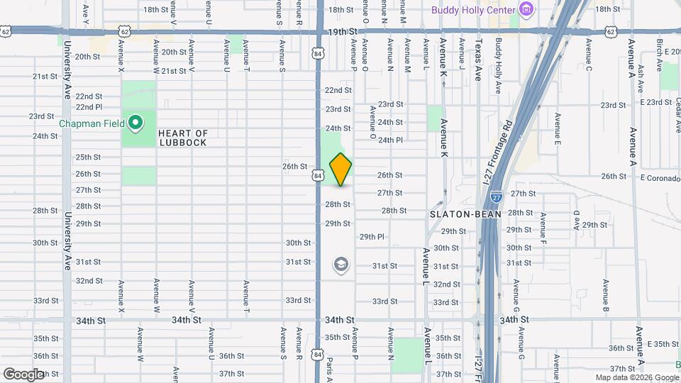 1609 27th St Map and Location Details