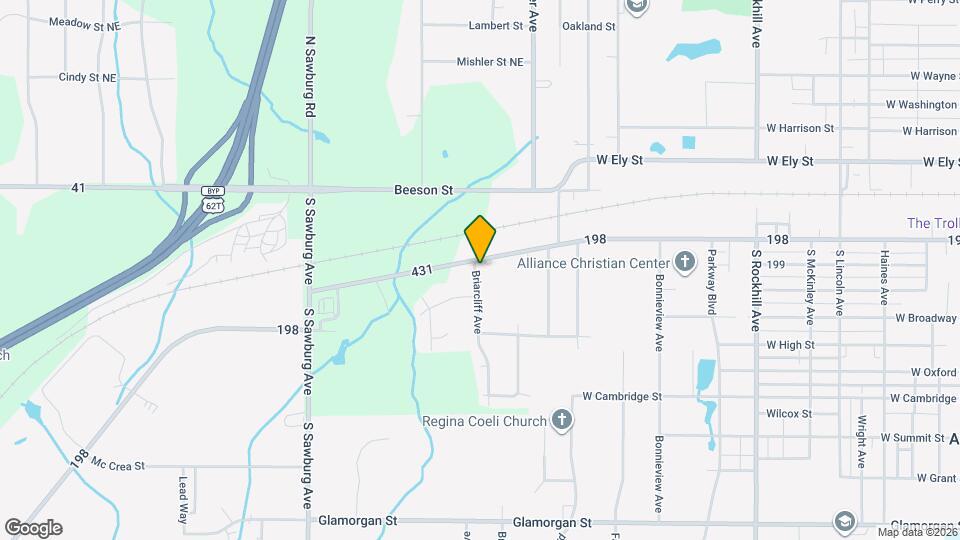 74 Briarcliff Ave Map and Location Details