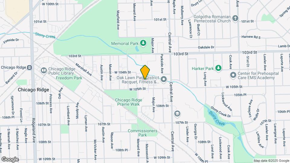 10419 Massasoit Ave Map and Location Details