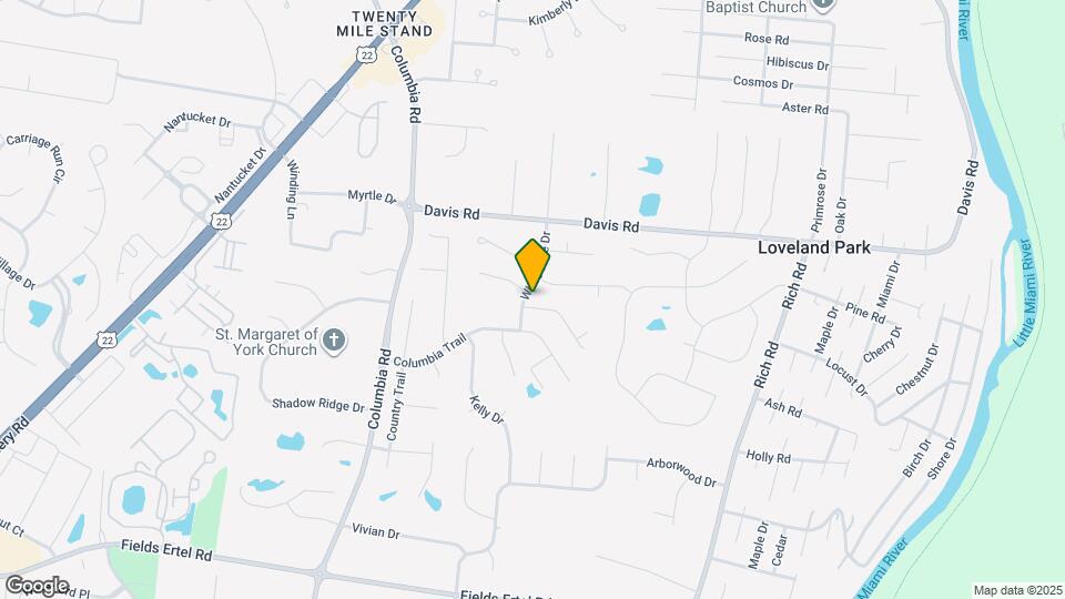 9400 White Pine Dr Map and Location Details