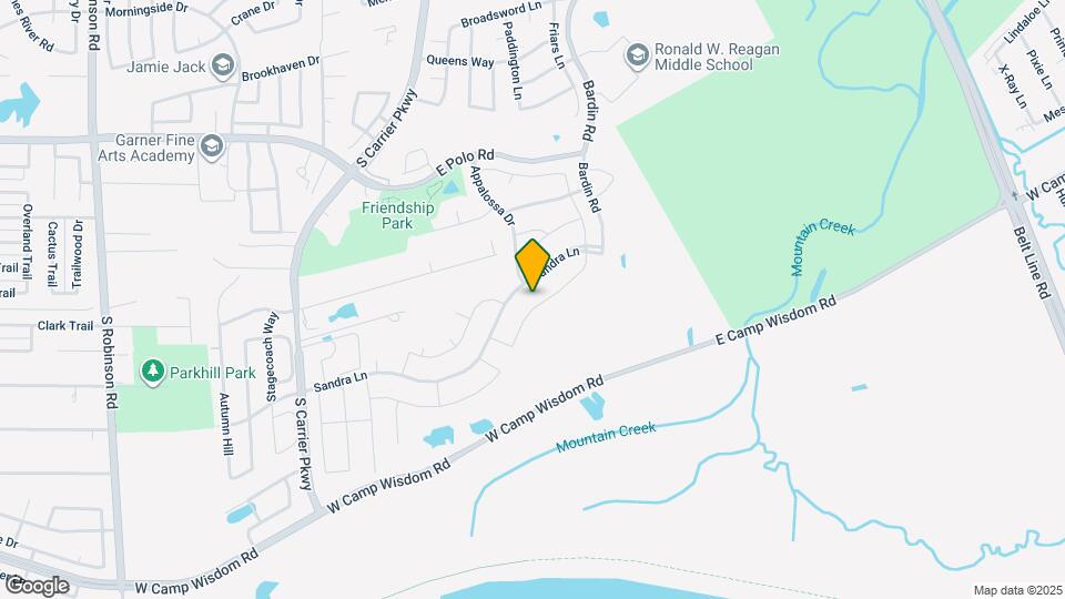 552 Palomino Way Map and Location Details