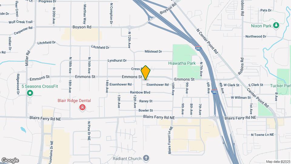 1092 Eisenhower Rd Mapa y Detalles de la Ubicación