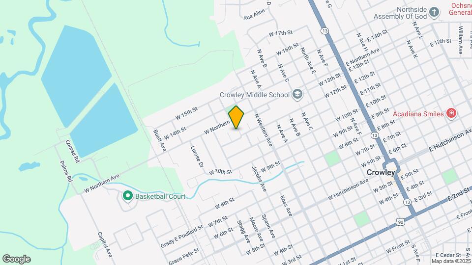 1205 Jacobs Ave Mapa y Detalles de la Ubicación