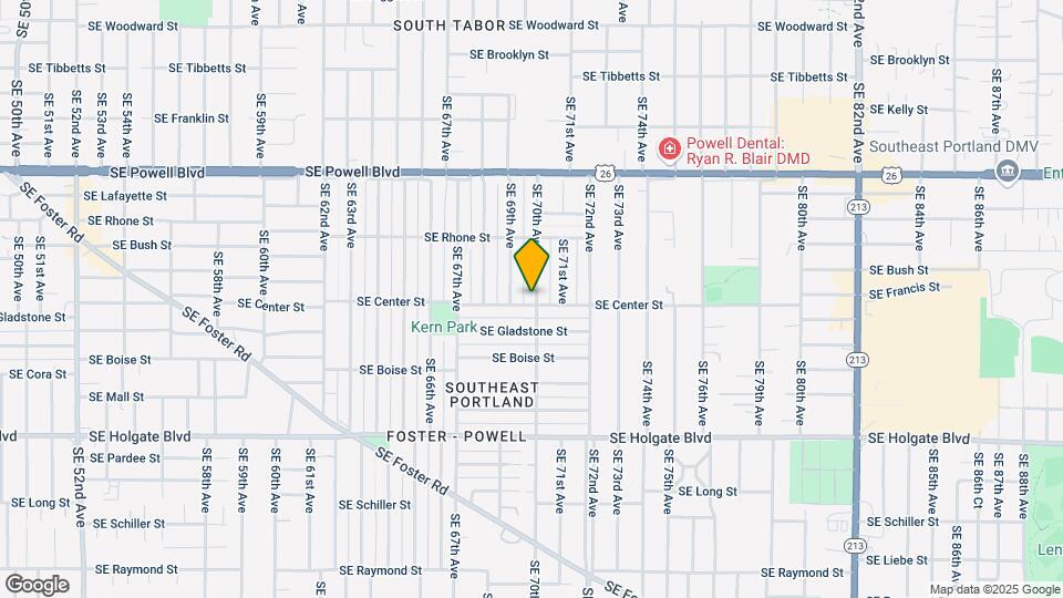 3929 SE 70th Ave Map and Location Details