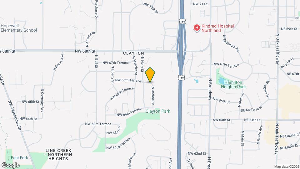 1105 NW 66th Terrace Mapa y Detalles de la Ubicación