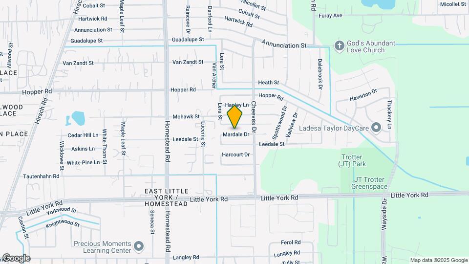 6327 Mardale Dr Map and Location Details