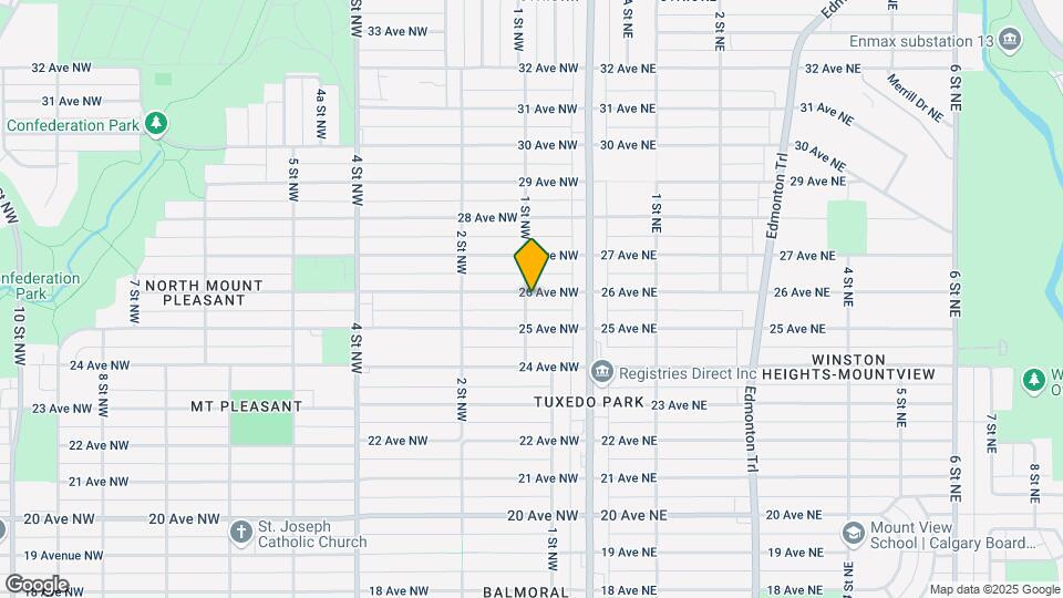 139 26 Av NW Map and Location Details